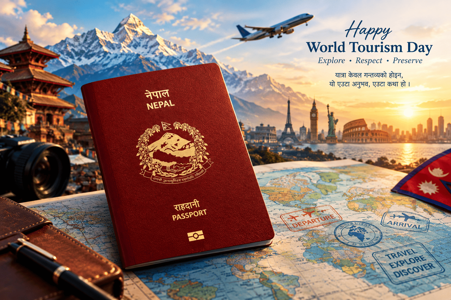 My Dear Red Passport