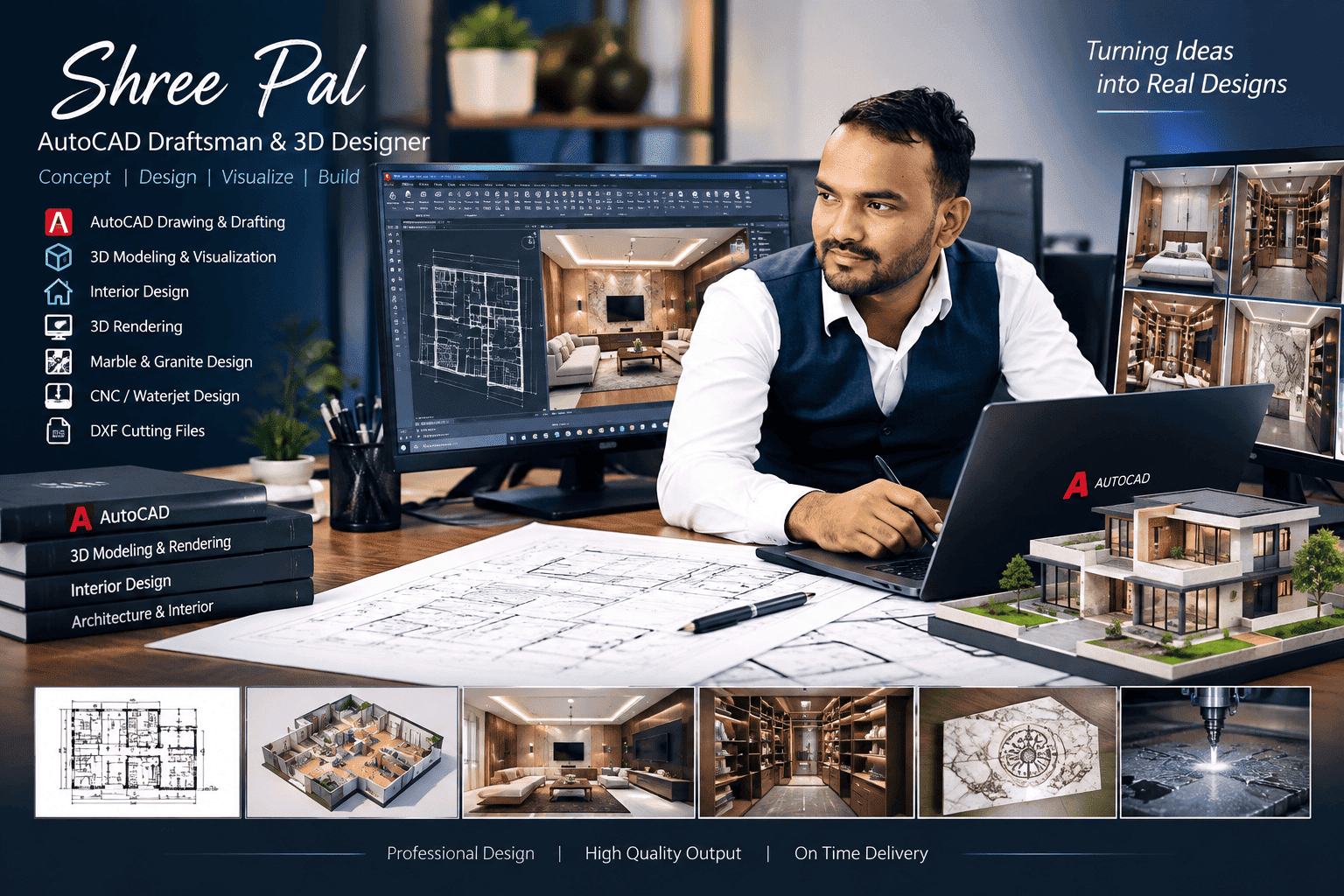 Shree Pal: AutoCAD Drafting र 3D Design मार्फत डिजिटल डिजाइनमा सिर्जनशील यात्रा
