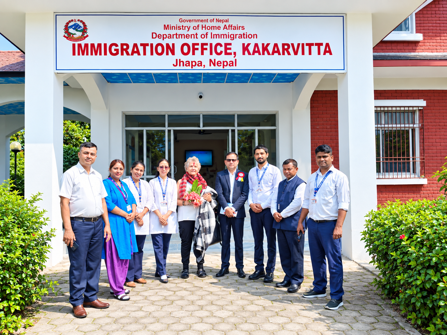 विश्व पर्यटन दिवस–२०२६ को अवसरमा काँकरभिट्टामा पर्यटकहरूको स्वागत तथा विदाई